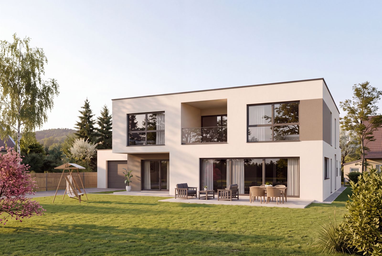 Seven Nova Classic 5, Gartenseite, Gesamtansicht