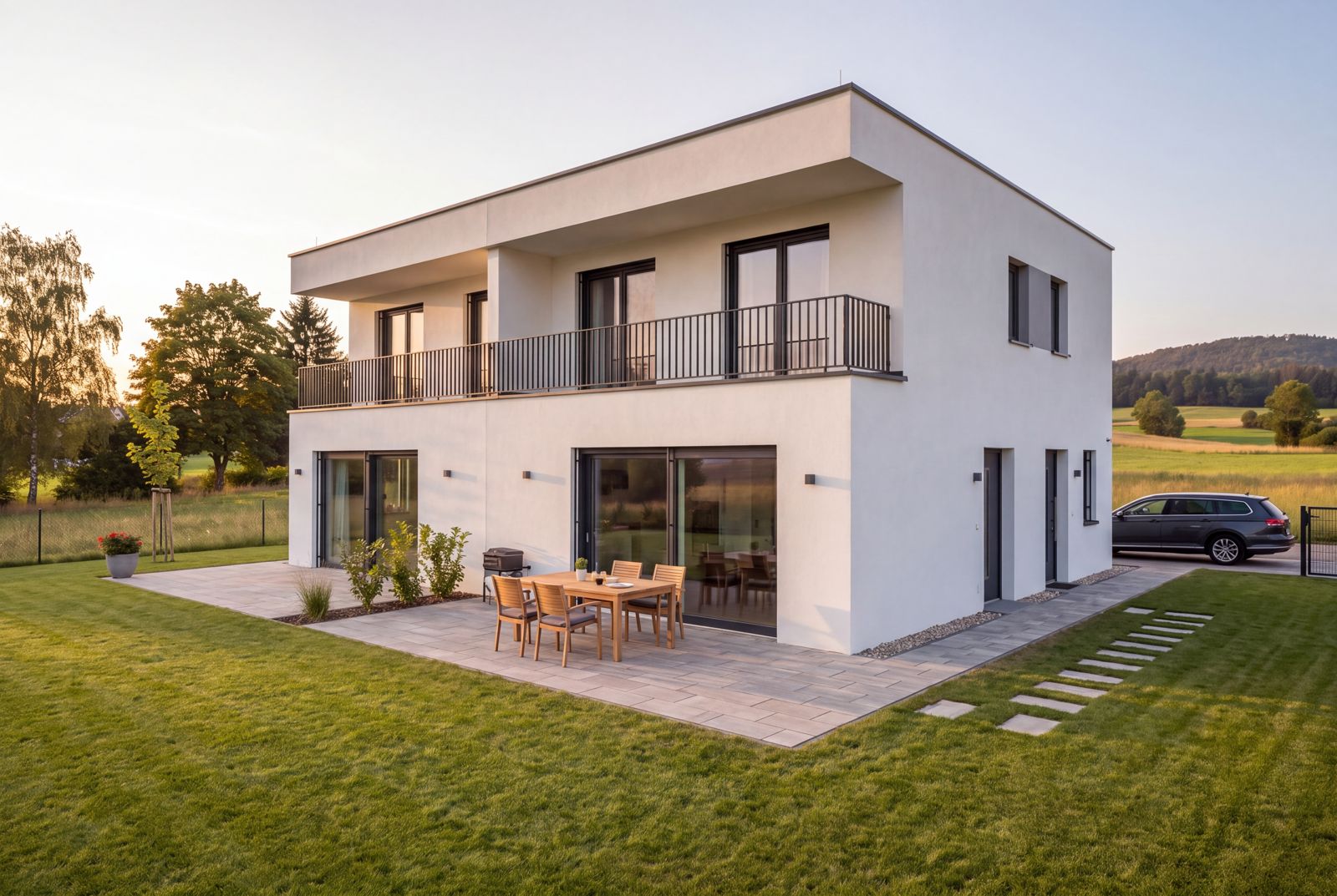 Seven Nova Classic 6, Gartenseite, Gesamtansicht