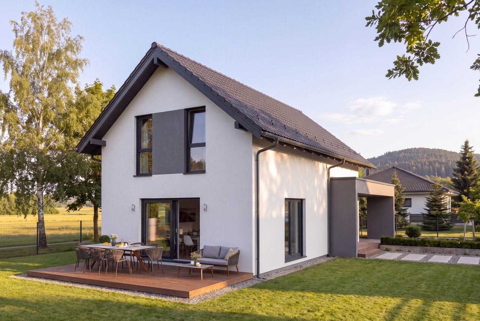 Seven Nova Classic 2, Gartenseite, Gesamtansicht