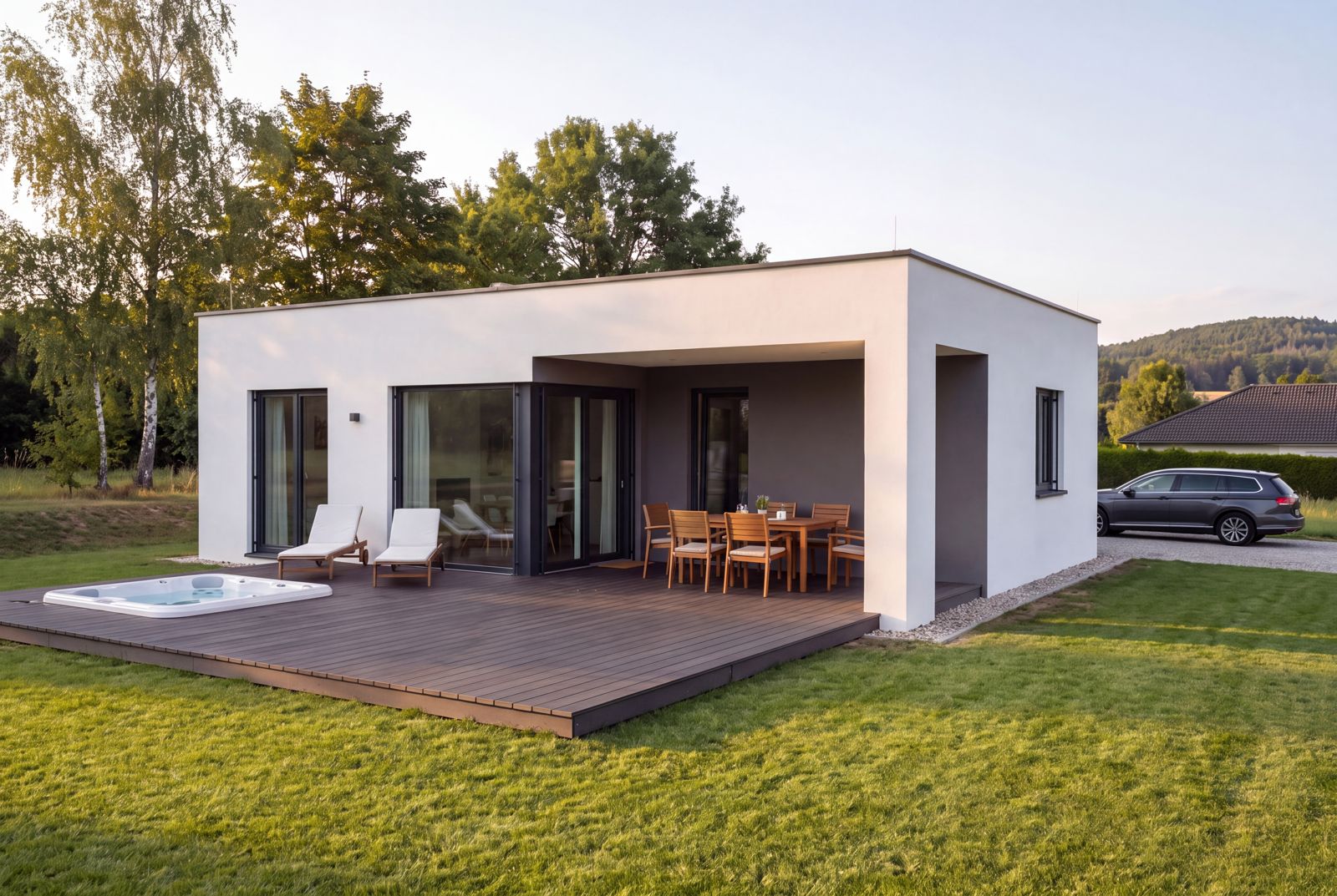 Seven Nova Element 5, Gartenseite, Gesamtansicht